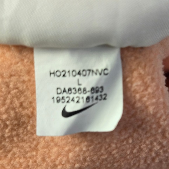 Nike Therma Fit Color Block Joggers Orange Black Men's Size L DA6368 693 - Picture 11 of 13